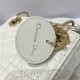 MICRO LADY Dior BAG Cannage Lambskin White High