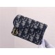 Dior SADDLE FLAP CARD HOLDER High