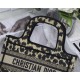 MINI Dior BOOK TOTE Beige Multicolor Mizza Embroidery High