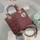 MEDIUM LADY Dior BAG Patent Cannage Calfskin High