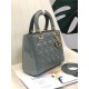 MEDIUM LADY Dior BAG Patent Cannage Calfskin High