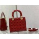 MEDIUM LADY Dior BAG Patent Cannage Calfskin High