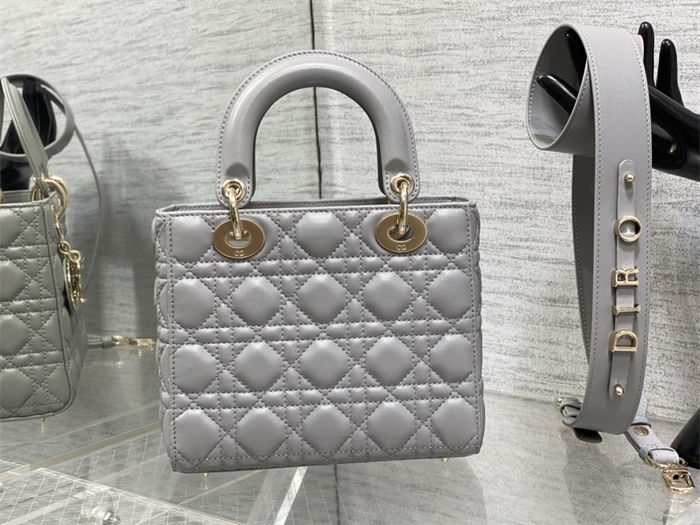 SMALL LADY Dior MY ABCDior BAG Cannage Lambskin High