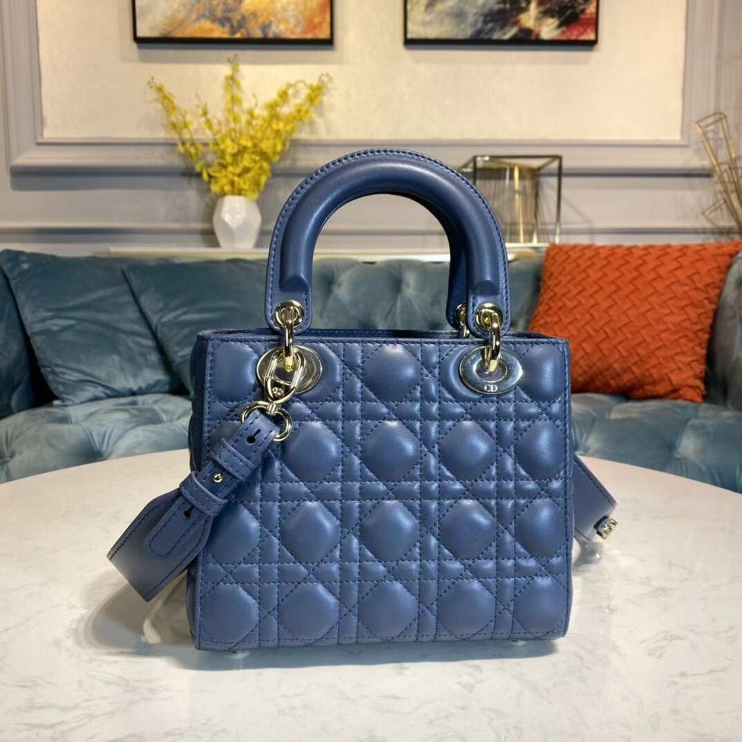 SMALL LADY Dior MY ABCDior BAG Cannage Lambskin High