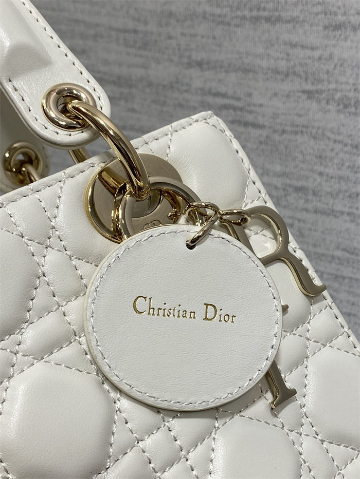 SMALL LADY Dior MY ABCDior BAG Cannage Lambskin High