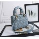 SMALL LADY Dior MY ABCDior BAG Cannage Lambskin Enamel High