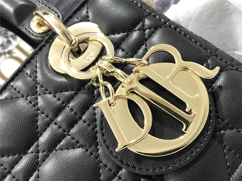 SMALL LADY Dior MY ABCDior BAG Cannage Lambskin High