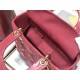 SMALL LADY Dior MY ABCDior BAG Patent Cannage Calfskin High