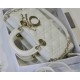 LADY D-JOY BAG MEDIUM Cannage Lambskin Cream High