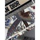 SMALL Dior BOOK TOTE Dior Jardin d'Hiver Embroidery White High