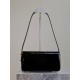 MISS DIOR FLAP BAG Patent Calfskin Black High