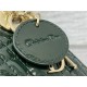 MINI LADY Dior BAG Patent Cannage Calfskin Olive High