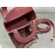 MINI LADY Dior BAG Patent Cannage Calfskin Dusty Pink High