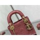 MINI LADY Dior BAG Patent Cannage Calfskin Dusty Pink High