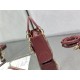 MINI LADY Dior BAG Patent Cannage Calfskin Dusty Pink High