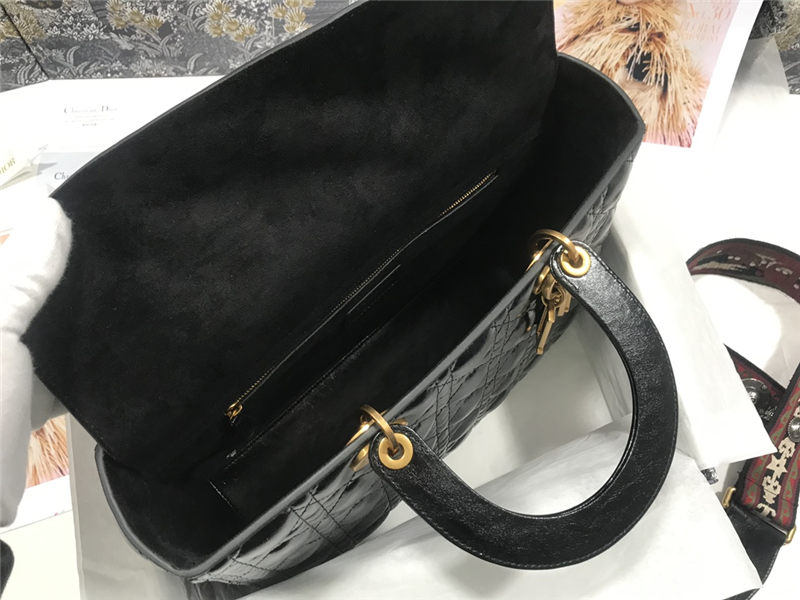 Mini SADDLE BAG Ultramatte Calfskin Black High