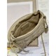 LADY DIOR TOP HANDLE DRAWSTRING MINI BAG Beige High