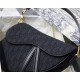 SADDLE BAG Dior Oblique Jacquard Black High