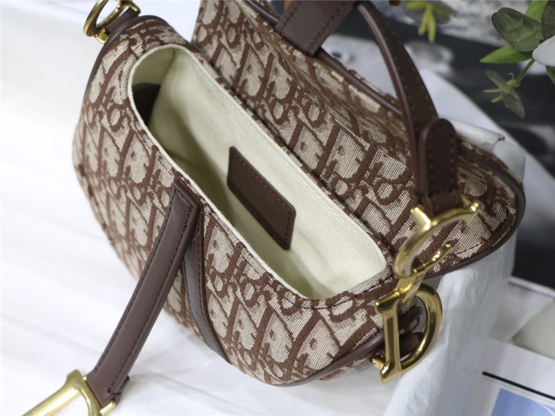 Mini SADDLE BAG Dior Oblique Jacquard High