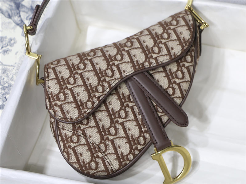 Mini SADDLE BAG Dior Oblique Jacquard High