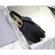 Mini SADDLE BAG Dior Oblique Jacquard Black High