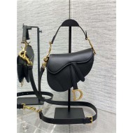 Mini SADDLE BAG Calfskin Black High