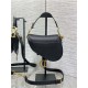 Mini SADDLE BAG Calfskin Black High