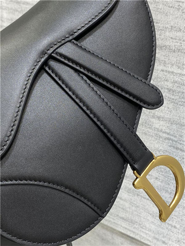 Mini SADDLE BAG Calfskin Black High