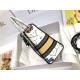 MEDIUM LADY D-LITE BAG Dior Pixel Zodiac Embroidery Multicolor High