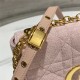 SMALL Dior CARO BAG Macrocannage Linen High