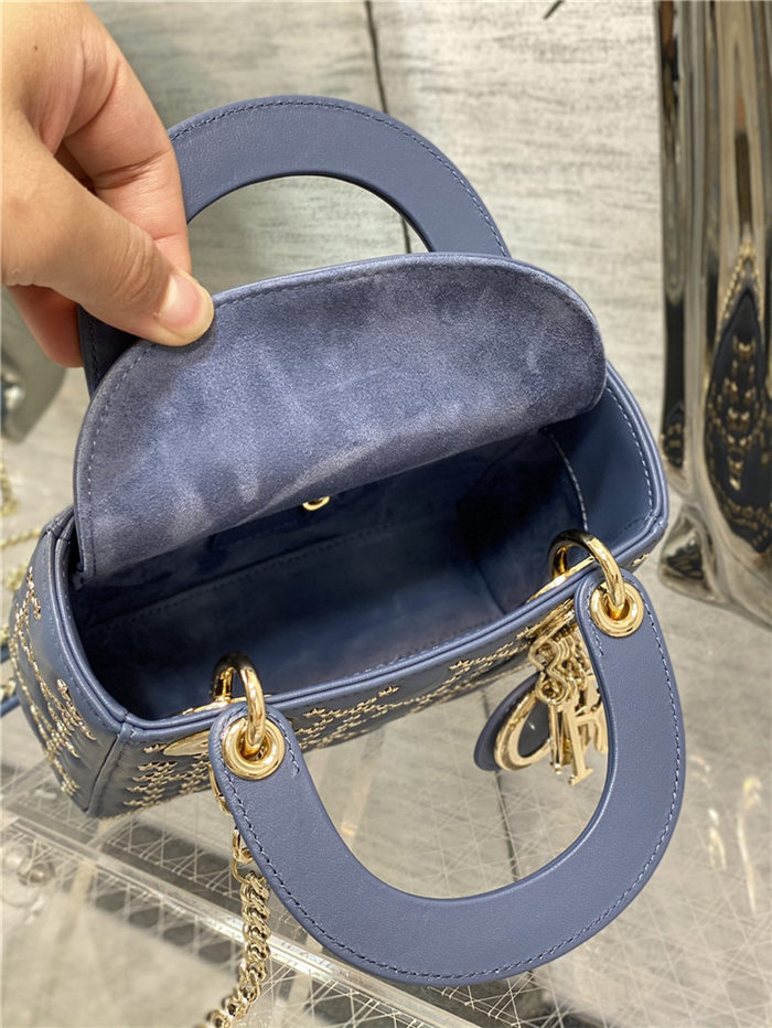 MINI LADY Dior BAG Lucky Star Cannage Lambskin High