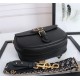 LARGE Dior BOBBY BAG Grained Calfskin with Blue Dior Oblique Embroidered Strap Black High