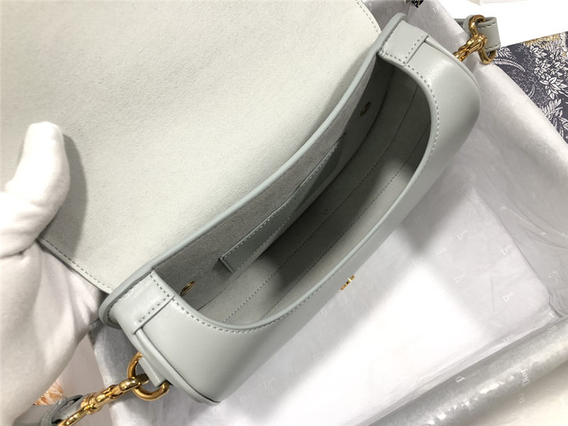 MEDIUM Dior BOBBY BAG Box Calfskin Gray High