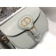 SMALL Dior BOBBY BAG Box Calfskin Gray High