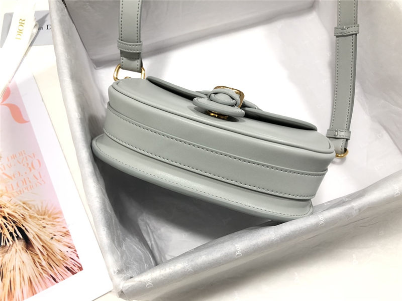 SMALL Dior BOBBY BAG Box Calfskin Gray High