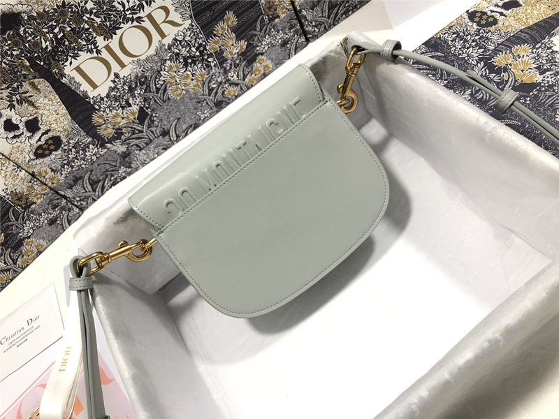 SMALL Dior BOBBY BAG Box Calfskin Gray High