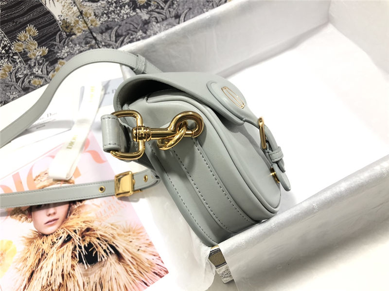 SMALL Dior BOBBY BAG Box Calfskin Gray High