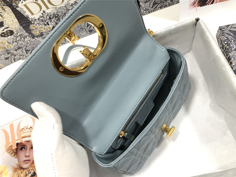 SMALL Dior CARO BAG Supple Cannage Calfskin High