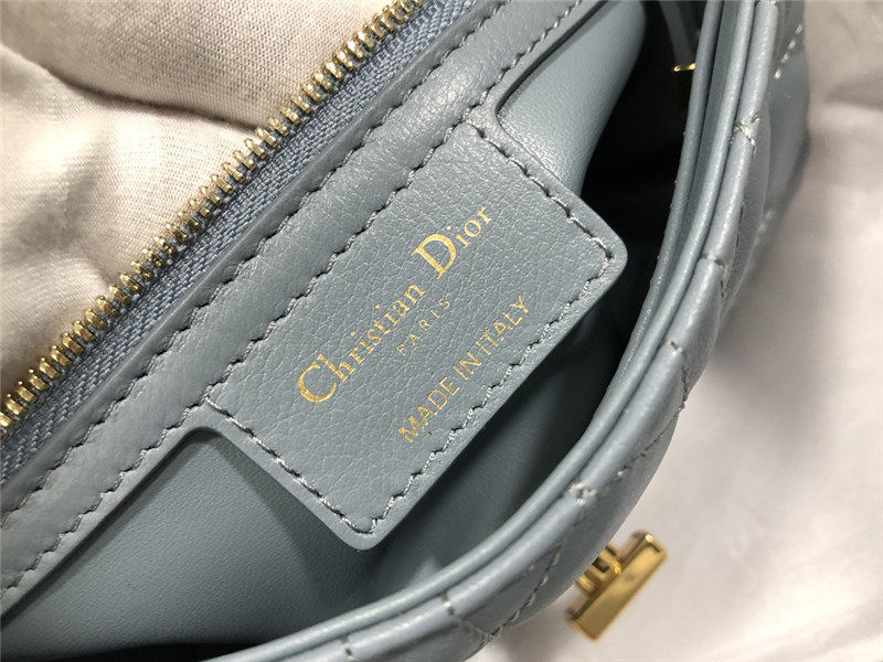 SMALL Dior CARO BAG Supple Cannage Calfskin High