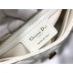 SMALL Dior CARO BAG Supple Cannage Calfskin White High