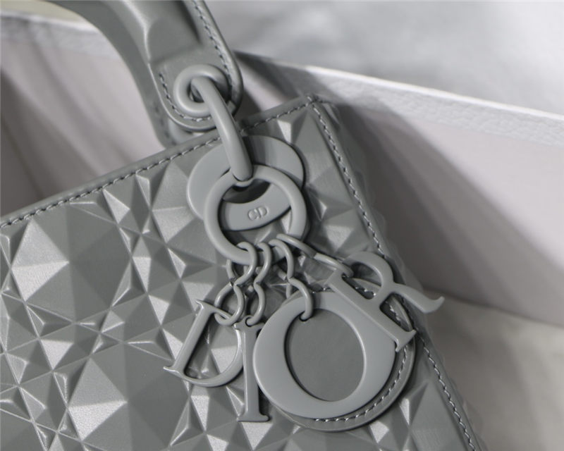 MINI LADY Dior BAG Cannage Calfskin with Diamond Motif High