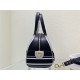 MEDIUM Dior VIBE ZIP BOWLING BAG Padded Dior Étoile Calfskin High