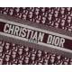 MEDIUM Dior BOOK TOTE Dior Oblique Embroidery Burgundy High