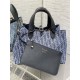 DIOR TOUJOURS BAG MEDIUM Denim Blue High