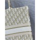 LARGE Dior BOOK TOTE Dior Oblique Embroidery Gold High