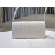 MISS DIOR FLAP BAG Quilted Miss Dior Allover Calfskin Latte High