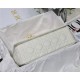 Dior LARGE CARO BAG Calfskin White mid