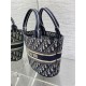 DIOR HAT BASKET BAG Dior Oblique Jacquard Embroidery High