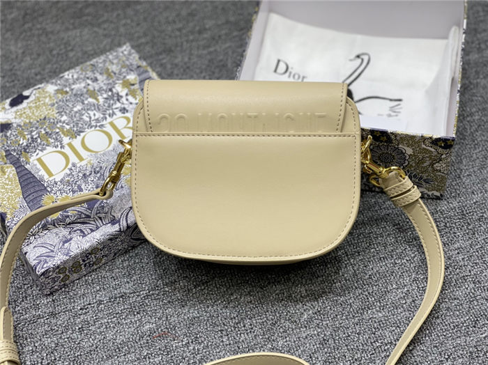 SMALL Dior BOBBY BAG Beige Box Calfskin mid