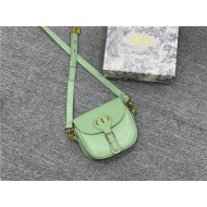 SMALL Dior BOBBY BAG Green Box Calfskin mid